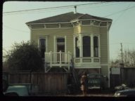 Color photos of the Integral Urban House, December 1973