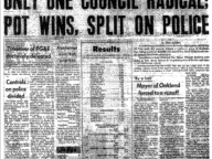 Only One Council Radical; Pot Wins, Split on Police