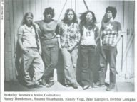 Early Photo of The Berkeley Women’s Music Collective