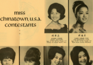 Program of “Miss Chinatown U.S.A.”