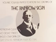 Invitation to the Opening of the Rainbow Sign