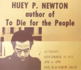 Invitation to Huey P. Newton’s Book Party