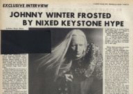 Johnny Winter Frosted by Nixed Keystone Hype