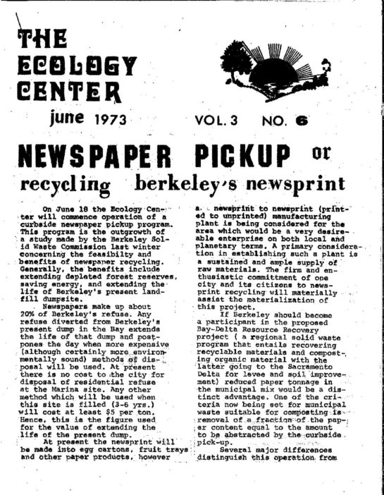 MARTIN SECOND PART 2 1973 article of RECYCLING
