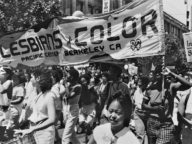 Lesbians of Color at 1977 SF Gay Freedom Day