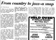 From Country to Jazz—A Snap