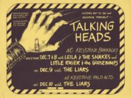 The Talking Heads First National Tour Hit the Keystone Berkeley