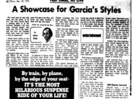 A Showcase for Garcia’s Styles